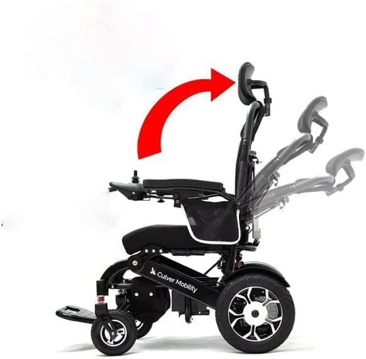 Culver Shawk Electric Wheelchair - Foldable, All-Terrain