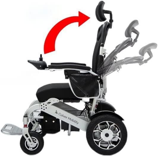 Culver Shawk Electric Wheelchair - Foldable, Lightweight, All-Terrain