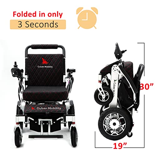 Culver Mobility Wolf Electric Wheelchair for Adults