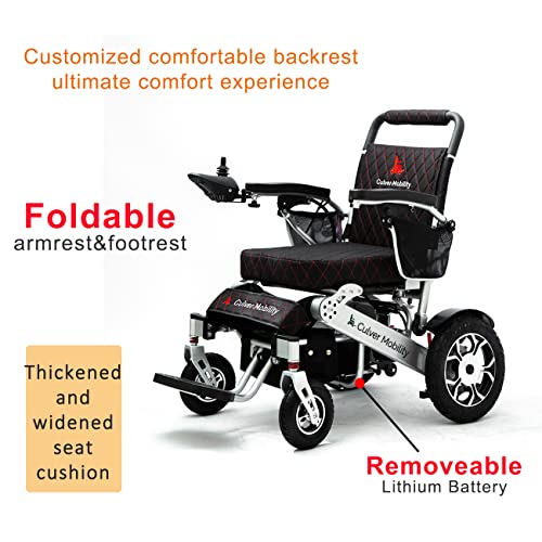 Culver Mobility Wolf Electric Wheelchair for Adults