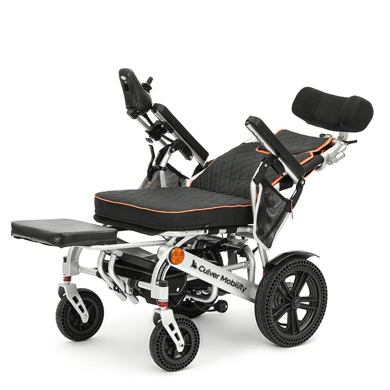 Culver Panther Adult Electric Wheelchair - All-Terrain, Foldable